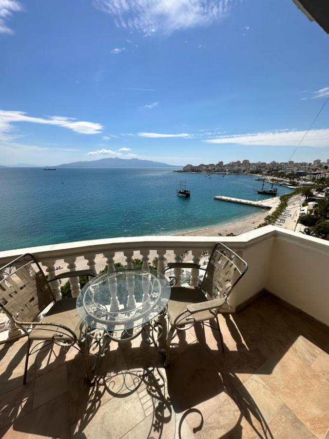 Monte Cristo Hotel With Rooftop Pool Sarandë Exterior foto